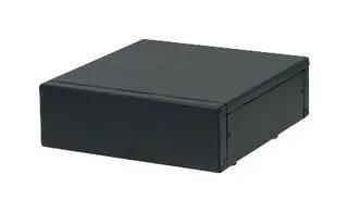 DESKTOP CASE, PERFORATED, 1U, STEEL, GRY 14825154