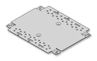 MOUNTING PLATE, 1U/2U/3U, STEEL 24822007