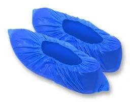 CLEAN ROOM OVERSHOES, 356MM, BLUE,PK2000 600-5050