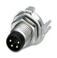 SENSOR CONNECTOR, M8, PLUG, 4P, PANEL 1456019