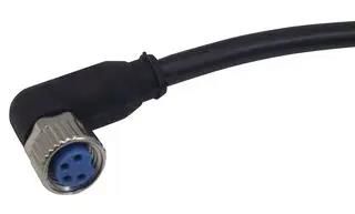 SENSOR CORD, 4P, M8 RCPT-FREE END, 1.5M 1-2273011-1