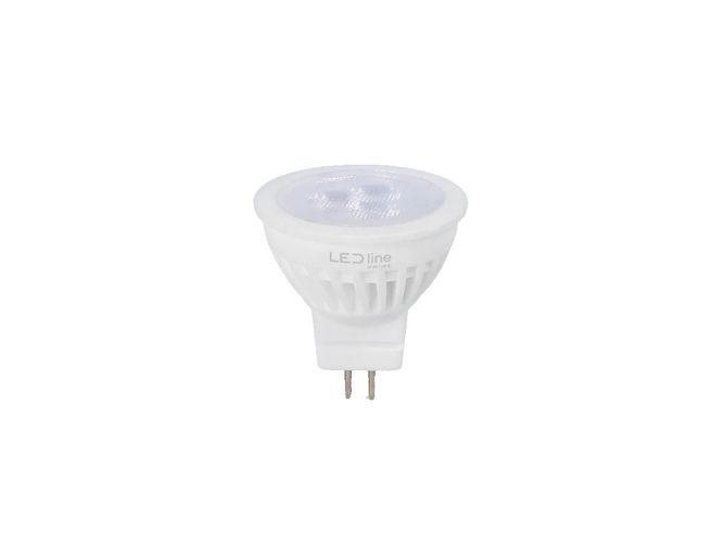 LED bulb MR11 6500K 3W 330lm 10-14V AC/DC 38° GU5,3 Ceramic PRIME 248153-II 5905378201989
