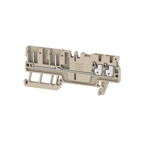 Feed-through terminal block, PUSH IN, 1.5 mm², 500 V, 17.5 A, Number of connections: 4 Weidmuller 2482200000 04050118494266