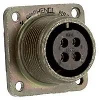CIRCULAR CONNECTOR, RCPT, 20-4, FLANGE MS3102R20-4SX