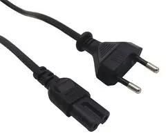 POWER CORD, CEE 7/7 PLUG-IEC C7, 2M GW-151614