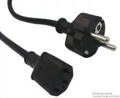 POWER CORD, CEE 7/7 PLUG-IEC C13, 3M GW-151637