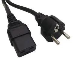 POWER CORD, CEE 7/7 PLUG-IEC C19, 2M GW-151613