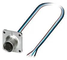 SENSOR CORD, 4P, M12 RCPT-FREE END, 0.5M 1420003