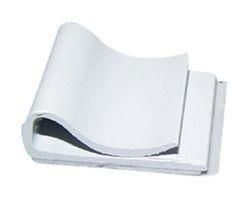 CABLE CLAMP, ADHESIVE FLAT, PVC, GREY 072.58.959