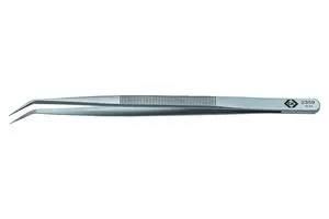 PRECISION TWEEZER, FINE BENT TIP, 150MM T2359
