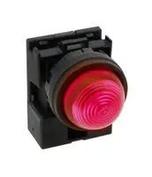 PILOT LIGHT, DOME, 24V, RED HW1P-2JPQ4R