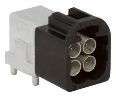 RF COAXIAL, MINI-FAKRA R/A PLUG, 50 OHM FM4-NARP-PCB-1
