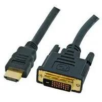 CABLE, HDMI A/DVI-D DUAL LINK PLUG, 25FT 24-11054