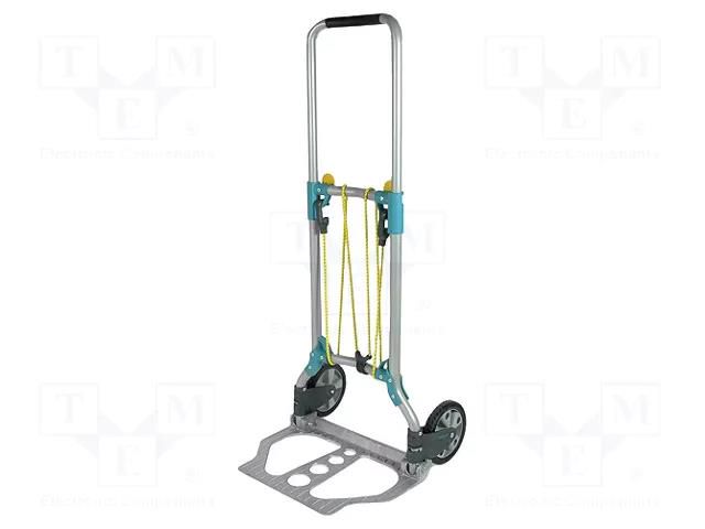 Hand truck; 730x430x60mm; Work.surface dim: 420x270mm; max70kg WOLFCRAFT HAND-TROLLEY-2