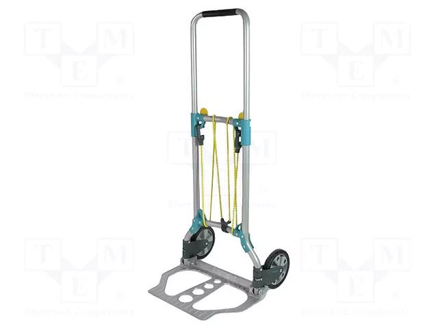 Hand truck; 730x430x60mm; Work.surface dim: 420x270mm; max70kg WOLFCRAFT HAND-TROLLEY-2