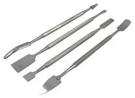 SPATULA KIT, 6.7", STAINLESS STEEL, 4PCS K4MPTSS