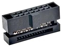 CONNECTOR, RCPT, 14POS, 2ROW, 1.27MM M50-3300742