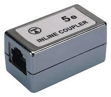 INLINE COUPLER, RJ45, JACK, 8P8C, CAT5E FACSM