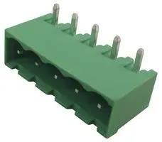 TERMINAL BLOCK, HEADER, 5POS, TH 21.95MH/5-E