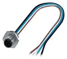 SENSOR CORD, 4P, PLUG-FREE END, 0.5M 1411578