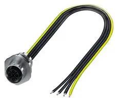 SENSOR CORD, 3P+PE, SKT-FREE END, 0.5M 1411605