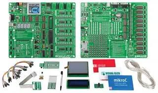 DEV BRD, ATMEGA32/128 EASYAVR V7/BIGAVR6 MIKROE-2015