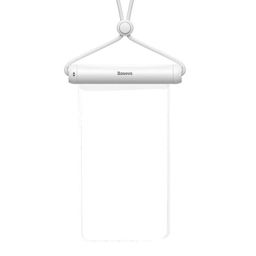 Baseus Cylinder Slide-cover waterproof smartphone bag (white), Baseus FMYT000002