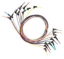 TEST LEAD SET, 610MM, 60VDC, 3A, 10PCS 5525