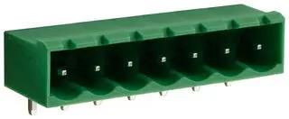 TERMINAL BLOCK, HEADER, 7POS, R/A, TH CTBP9358/7