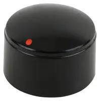 ROUND KNOB W/ RED DOT, 20.5MM, ABS MC21056