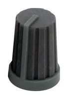 ROUND KNURLED KNOB, 13MM, GREY INDICATOR MC21062