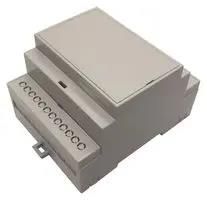 DINRAIL/MODULE BOX, ABS/PC, GREY MC001143