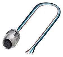 SENSOR CORD, 4P, M12 RCPT-FREE END, 0.5M 1693791