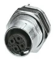 SENSOR CONNECTOR, M12, RCPT, 5POS 1553019