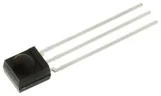 IR RECEIVER, 45M, 0.08MW/M2, SIDE TH TSOP34856