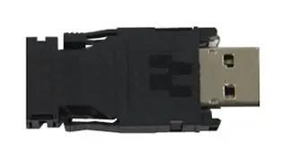 USB CONNECTOR, TYPE B, PLUG, CABLE 1827525-1