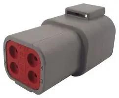 AUTOMOTIVE HOUSING, RCPT, 4POS, 25A DTP04-4P-C015