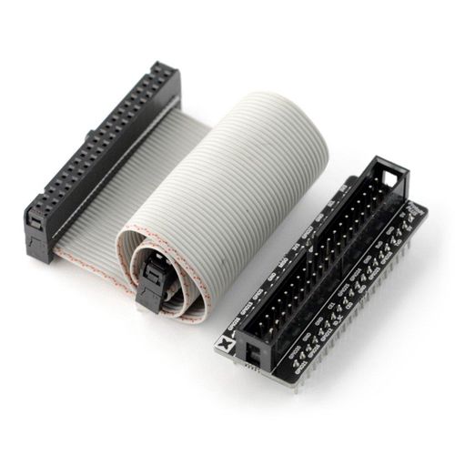 Module ProtoPi Plus - extension for Raspberry Pi 4/3/2/B + to breadboard + ribbon wire MOD-02607 5904422331023