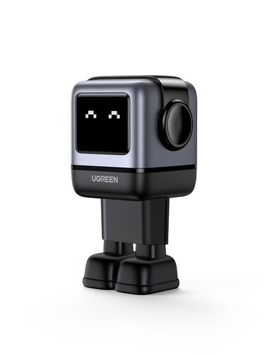 Wall Quick Charger Nexode Robot GaN 65W USB-A + 2xUSB-C QC4.0+ PD3.0, Black UGREEN/25685B 6941876236688