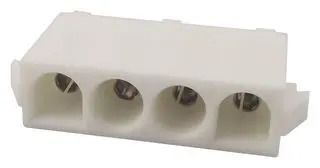 CONN, SOCKET HEADER, 4POS, 1ROW, 6.35MM 350826-1