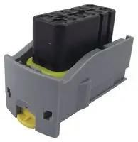 RECEPTACLE HOUSING, 12POS, PBT GF, BLACK 284848-1