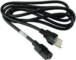 POWER CORD, NEMA 5-15P/IEC 60320 C13, 2M 17600