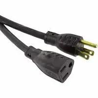 POWER CORD, NEMA 5-15R/NEMA 5-15P, 3M 17461