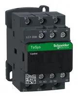 CONTACTOR, 3PST-NO, 220VAC, DIN RAIL LC1D09M7