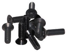 COVER SCREW, STAINLESS STEEL, BLK, PK100 Q14P1CXXHG24E