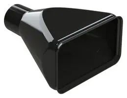 BOOT, RCPT/PLUG CONN, STRAIGHT, BLACK ARB102-BT