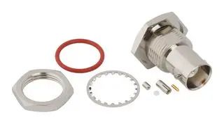 RF CONN, BNC BLKHD JACK, 50 OHM, CABLE 031-6994