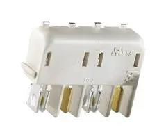 CONNECTOR, BLADE/RCPT, 4POS, 1ROW, 4MM 2213614-2