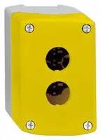 ENCLOSURE, PUSH BUTTON, PC, YEL/GREY XALK02