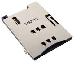 CONNECTOR, MINI SIM, 6POS 47553-2001